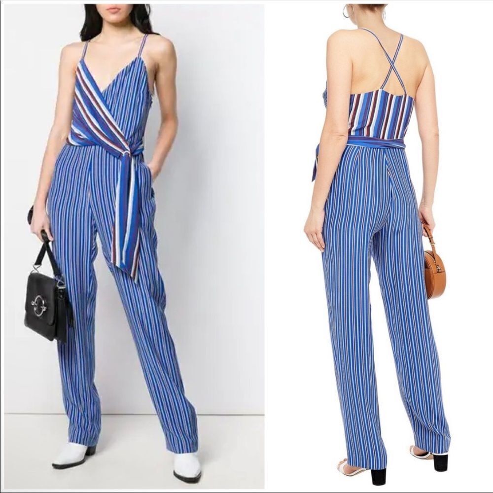 š„Host Pick!š„Ā Rag & BoneāFelix 100% Silk Faux WrapāJumpsuit